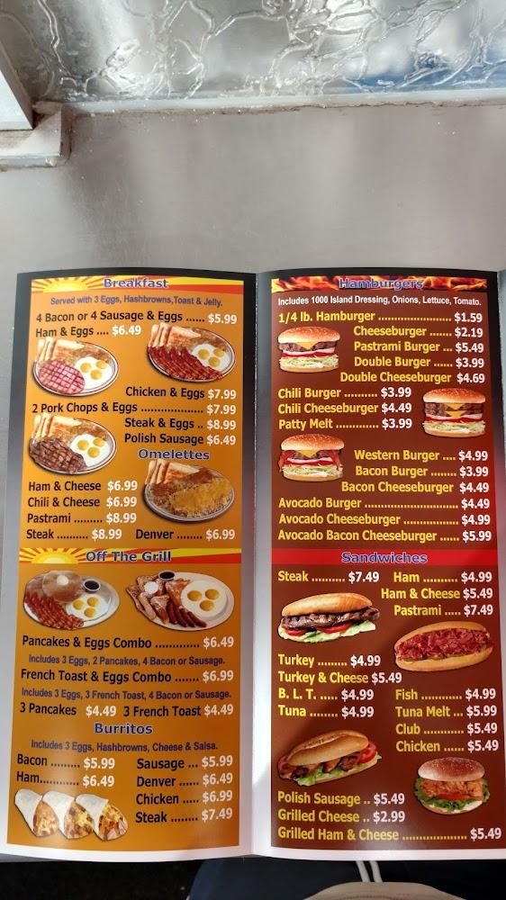 Tam's Burgers Menu image 4